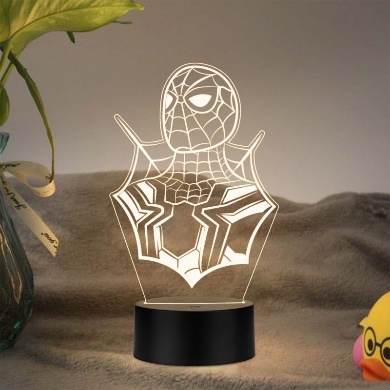 Spider Man Suit Design Night Lamp